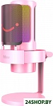 Картинка Проводной микрофон FIFINE A8 (розовый)