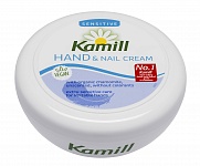 KAMILL H&N Cream Sensitiv Vegan Крем для рук и ногтей для чувствительной кожи, 150мл (редизайн)