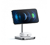 Картинка Беспроводное зарядное Satechi 2-in-1 Magnetic Wireless Charging Stand