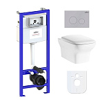 Картинка Унитаз Lavinia Boho Relfix Bristol Rimless 6 в 1 77040115