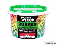 Картинка Краска Super Decor Rubber 3 кг (№05 алые паруса)