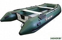 Картинка Надувная лодка Polar Bird Merlin PB-320M ПБ27 стеклокомпозит (зеленый)