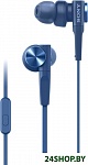 Картинка Наушники Sony MDR-XB55AP (синий)
