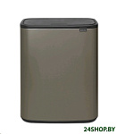 Картинка Мусорное ведро Brabantia Bo Touch Bin 60 л (платиновый) (223068)
