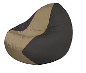 Картинка Бескаркасное кресло Flagman Classic К2.1-220 (темно-бежевый/темно-серый)