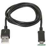 Картинка Кабель Defender USB 2.0 micro-B 1м Black (87476)