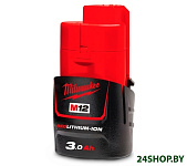 Картинка Аккумулятор Milwaukee M12B3 (12В/3 Ah)