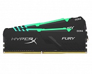 Картинка Оперативная память HyperX Fury RGB 2x16GB DDR4 PC4-24000 HX430C15FB3AK2/32