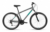 Картинка Велосипед Altair MTB HT 27,5 1.0 (2022, темно-серый/мятный, рама 17) (RBK22AL27131)