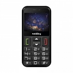 Картинка Мобильный телефон NOBBY 240B (черный/серый)