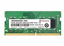 Картинка Оперативная память Transcend JetRam 16GB DDR4 SODIMM PC4-21300 JM2666HSE-16G