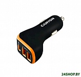 Картинка Автомобильное зарядное устройство CANYON CNE-CCA08BO