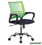 Картинка Кресло Бюрократ CH-695N/SL/SD/TW-11 (черный/зеленый)