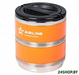 Картинка Термос для еды Airline IT-T-02 1.4л (оранжевый/черный)
