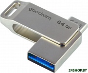 Картинка USB Flash GOODRAM ODA3 64GB (серебристый)