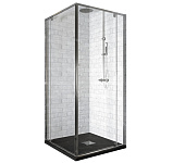 Картинка Душевой уголок RGW PA-38 90x90 (хром/прозрачное)