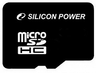Карта памяти Silicon-Power microSDHC (Class 10) 8 Гб (SP008GBSTH010V10)