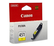 Картинка Картридж для принтера Совместимый с Canon CLI-451Y