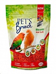 Картинка Корм сухой для птиц всех видов Pet's Brunch Biscotti Red Soft (230 г)