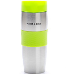 Картинка Термокружка MAYER and BOCH MB-26631 380 мл (салатовый/нержавеющая сталь)