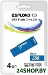 USB флэш-накопитель Exployd 560 4GB (синий) (EX-4GB-560-Blue)
