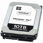 Картинка Жесткий диск Hitach SATA-III 10Tb 0F27454 HUH721010ALE604 Ultrastar HE10 (7200rpm) 256Mb