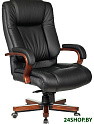 Кресло Бюрократ T-9927WALNUT-LOW (чёрный)