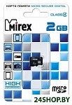 Картинка Карта памяти Mirex microSD (Class 4) 2GB (13612-MCROSD02)