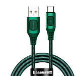 Картинка Кабель Baseus CATSS-A06 Green