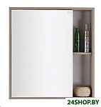 Картинка Шкаф с зеркалом для ванной Onika Дельта 60.00 У (206060)