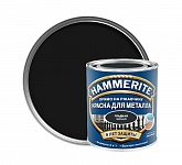 Картинка Краска Hammerite по металлу гладкая 0.75 л (черный)