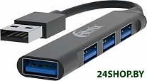 Картинка USB-хаб Ritmix CR-4400 Metal