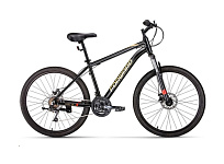 Картинка Велосипед FORWARD HARDI 26 2.0 D 18 2022 (черный, желтый)