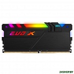 Картинка Оперативная память GeIL EVO X II 8GB DDR4 PC4-25600 GEXSB48GB3200C16ASC