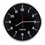 Картинка Настенные часы CENTEK СТ-7100 (черный)