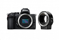 Картинка Беззеркальный фотоаппарат Nikon Z50, FTZ Adapter Kit