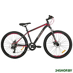 Картинка Велосипед Aist Rocky 1.0 Disc 13 (черный, красный)