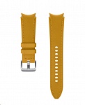 Картинка Ремешок Samsung Hybrid Leather для Samsung Galaxy Watch4 (20 мм, M/L, коричневый) (ET-SHR89