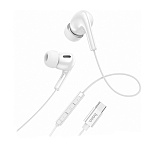 Картинка Наушники Hoco M91 USB Type-C (белый)