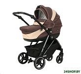 Картинка Детская универсальная коляска Rant Neo RA143 (2 в 1, коричневый/бежевый)
