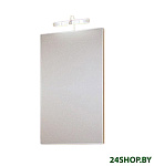 Картинка Угловая шкаф с зеркалом Aqwella Дельта Л 45 [Del.04.33]