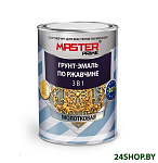 Картинка Грунт-эмаль Master Prime Молотковая 3 в 1 2 л (полуматовый шоколадный)