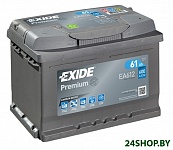 Картинка Автомобильный аккумулятор Exide Premium EA612 (61 А·ч)