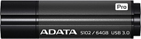 Картинка Флеш-память A-Data S102 Pro Advanced 64GB Titanium Grey (AS102P-64G-RGY)