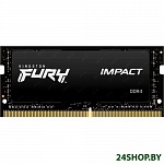 Картинка Оперативная память Kingston FURY Impact 16GB DDR4 SODIMM PC4-21300 KF426S16IB/16