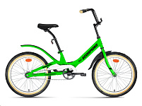 Картинка Детский велосипед Forward Scorpions 20 1.0 2022 (ярко-зеленый/черный)