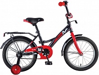 Картинка Детский велосипед NOVATRACK Strike 20 (черный/красный) 203STRIKE.BKR8