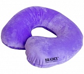 Картинка Подушка на шею BRADEX Турист Антистресс SUB 0007 (фиолетовый)
