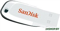 Картинка Флеш-память SanDisk Cruzer Blade White 16GB (SDCZ50C-016G-B35W)