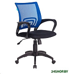 Картинка Кресло Бюрократ CH-695N/BL/TW-11 (черный/синий)